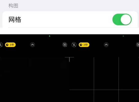 新干苹果手机维修网点分享iPhone如何开启九宫格构图功能