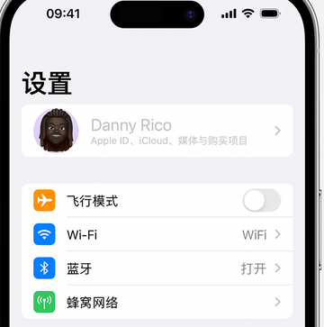 新干appleID维修服务iPhone设置中Apple ID显示为灰色无法使用