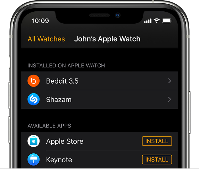 新干苹果手机维修分享如何在 Apple Watch 上下载应用 
