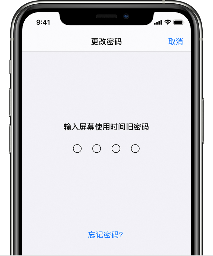 新干苹果手机维修分享iOS 14 忘记屏幕使用时间密码怎么办 