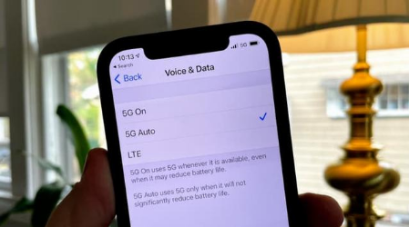 新干苹果手机维修分享iPhone 12如何打开或关闭5G网络 